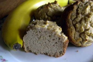 gluten free grain free coconut flour banana bread