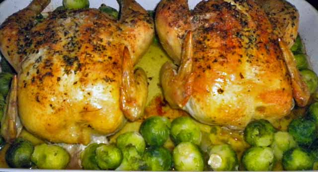 roasted chicken and vegetables paleo primal recipe How to Slow Cook a Whole Chicken (and Make Broth)