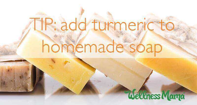 add-turmeric-to-homemade-soap