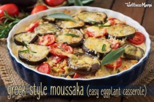 Health Moussaka Casserole Recipe- grain free and healthy