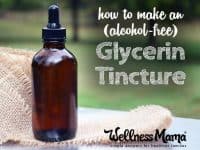 How to make an alcohol free glycerin tincture 200x150