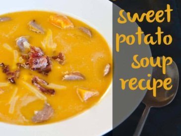 recipe squash sweet Potato Soup soup Loaded Sweet Sweet butternut 365x274 Loaded  Soup Potato REcipe potato