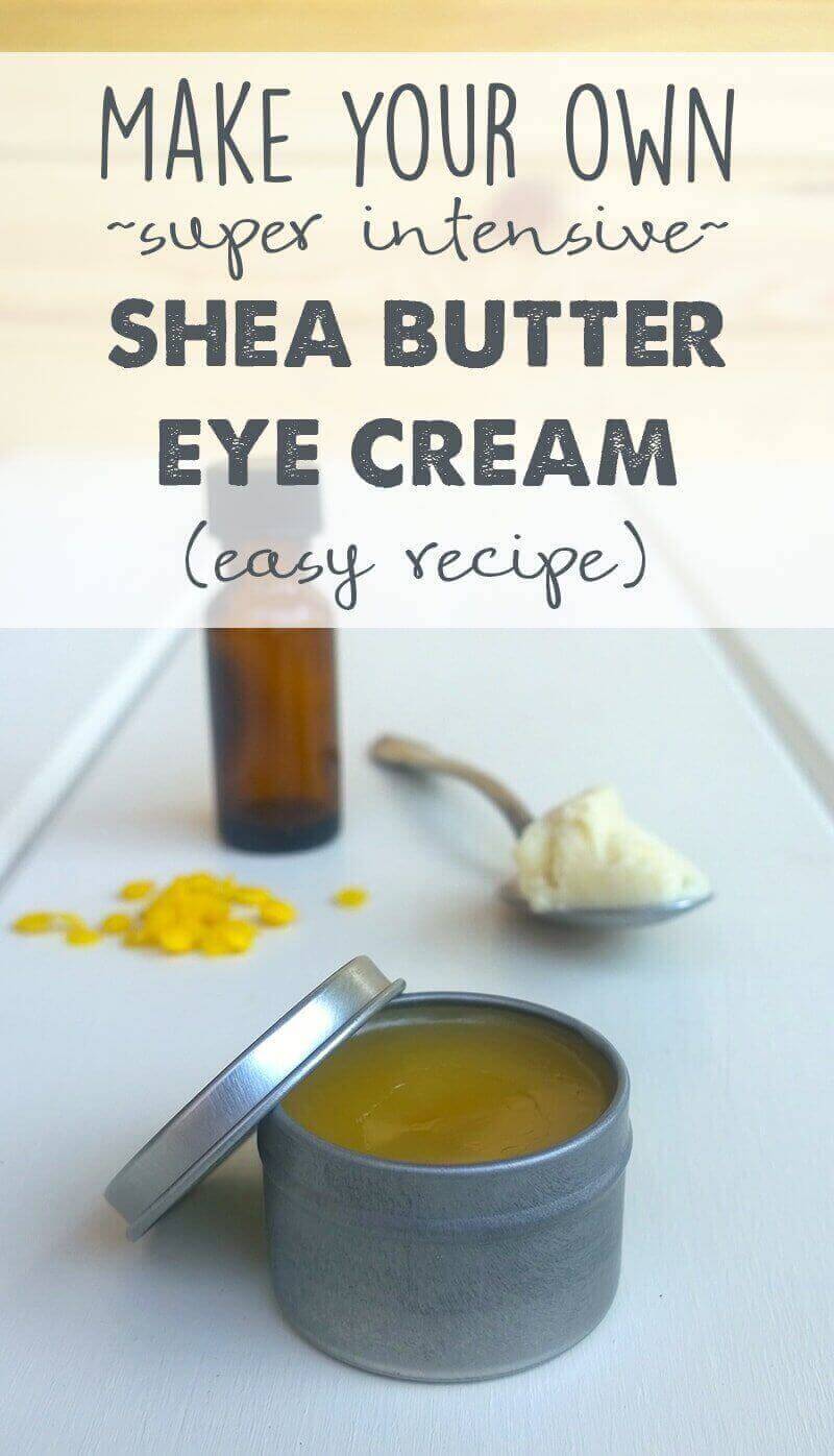 Make your own luxurious eye cream with this all-natural recipe. Many expensive eye creams contain ingredients that don't even work! DIY instead!