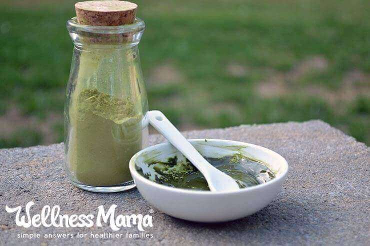 Matcha green tea and honey face mask recipe