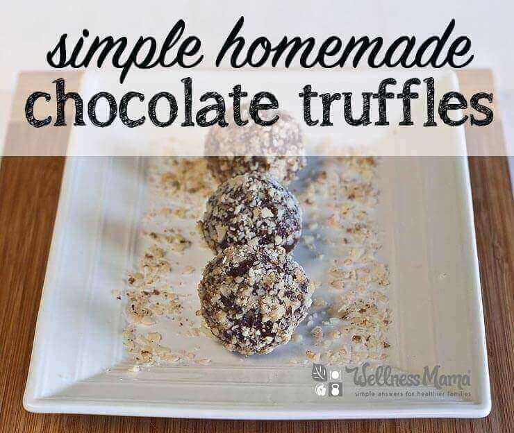 Simple Homemade Chocolate Truffles Recipe