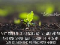 Why mineral deficiencies are so widespread and one way to fix the problem with humic and fulvic 200x150