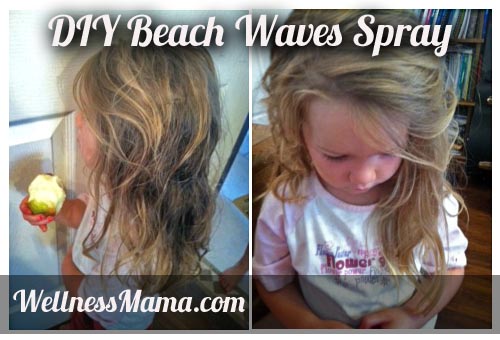 diy beach waves spray recipe DIY Beach Waves Spray