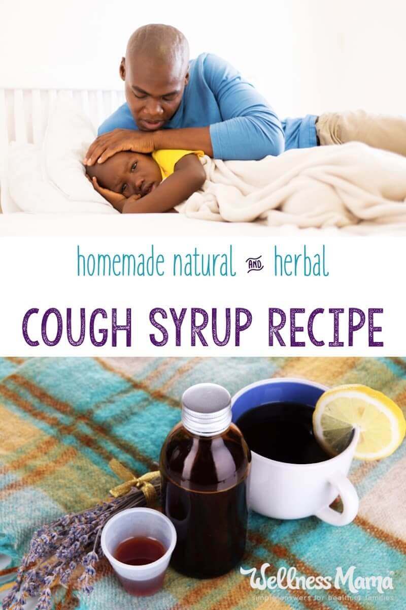 Herbal cough syrup is a natural homemade alternative to conventional cough syrup. It contains herbs that help soothe the throat and promote restful sleep.