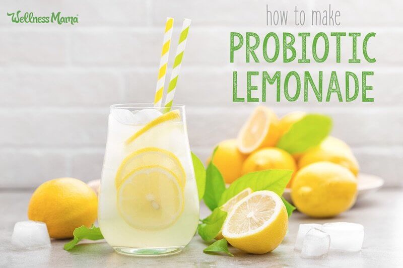Probiotic Lemonade Recipe | Wellness Mama