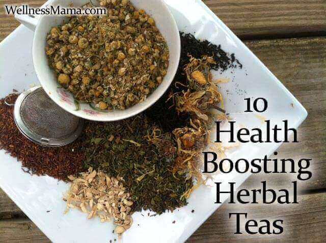 10 Health Boosting Herbal Teas that you can make at home