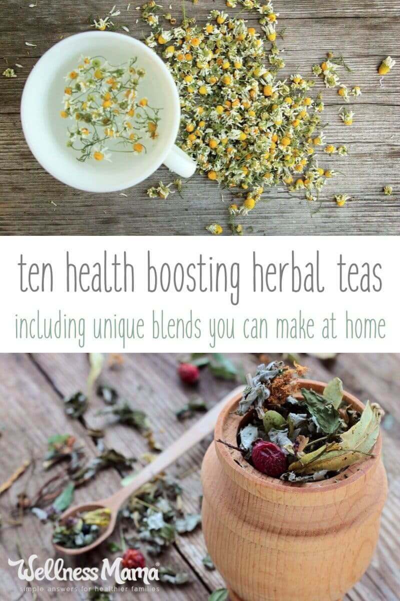 Herbal Teas can provide many vitamins and minerals and are a delicious alternative to plain water. Try these easy recipes today!