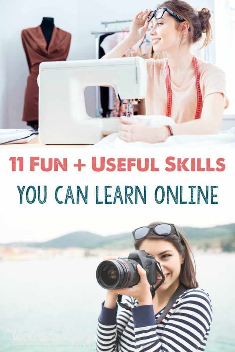Did you know you can learn online to sew, sing, solve a rubiks cube or even take a photography masterclass? Learn these skills and more from your computer!