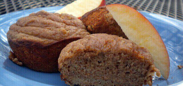 Easy Coconut Flour Apple Cinnamon Muffins