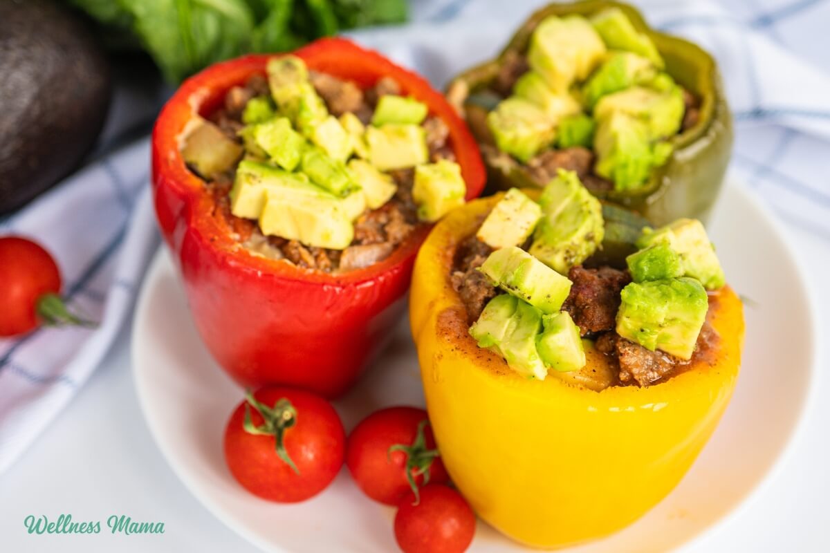 4Stuffed Bell Peppers