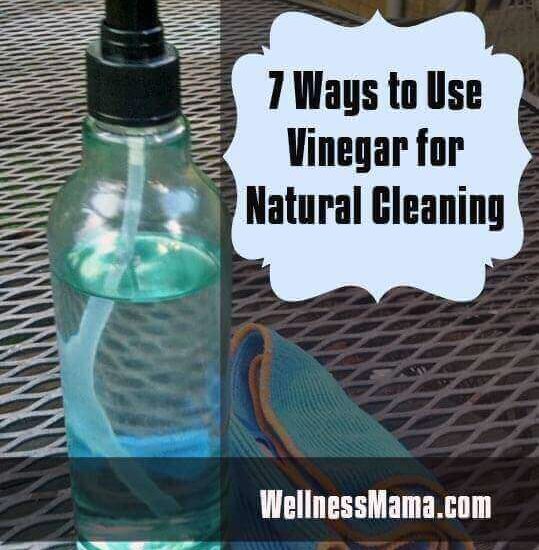 7 ways to use vinegar for natural cleaning