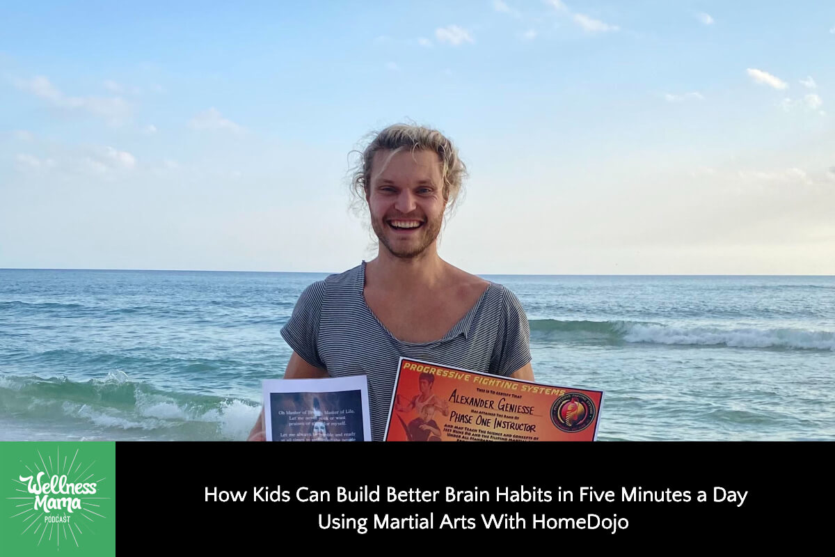 633: How Kids Can Build Better Brain Habits in Five Minutes a Day Using Martial Arts With Homedojo