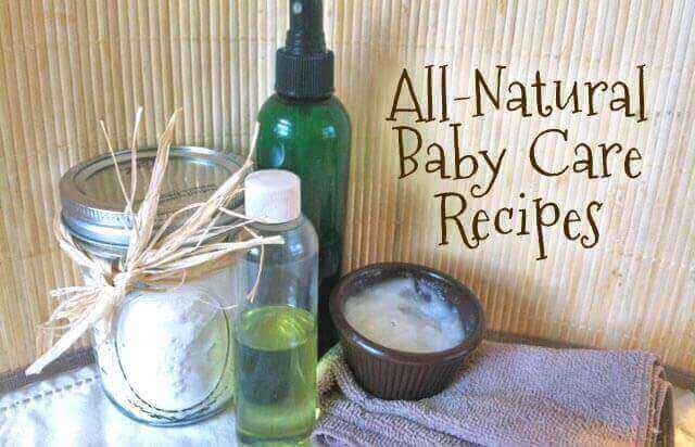 All natural homemade baby skin care recipes