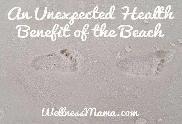 An unexpected health benefit of the beach- grounding