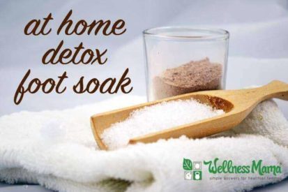 At home detox foot soak recipe
