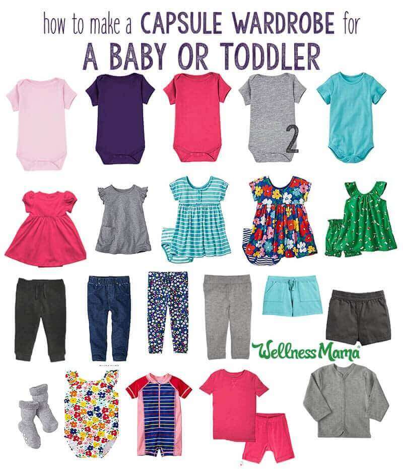 Baby Capsule Wardrobe (Works for Toddlers Too!)