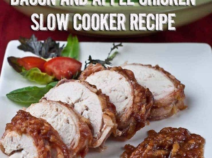 Bacon and Apple Barbecue Slow Cooker Chicken Recipe