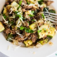 ground beef stir fry