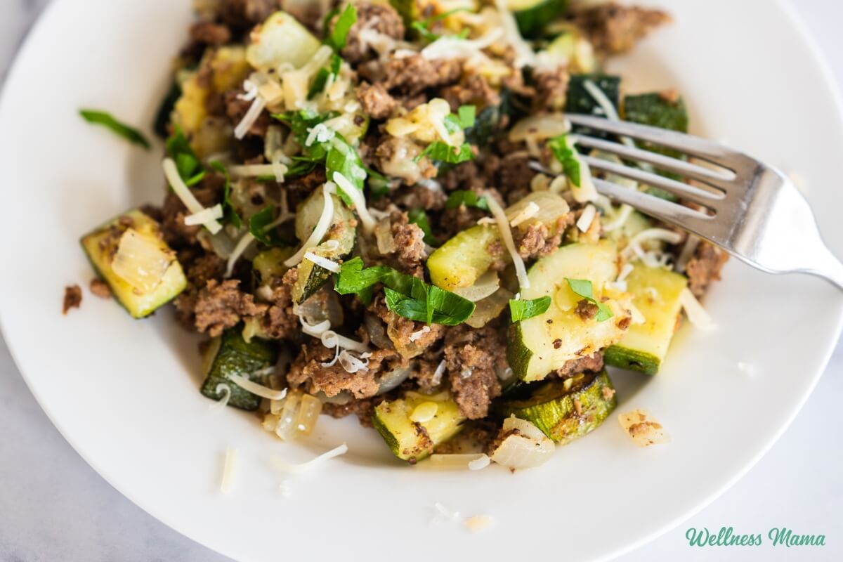 20-Minute Zucchini and Floor Beef Stir-Fry Recipe