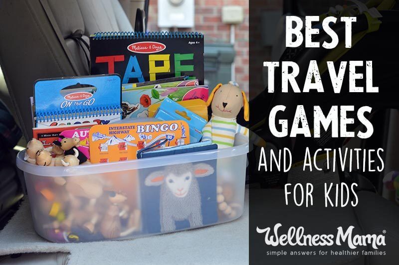 Best travel games and activities for kids