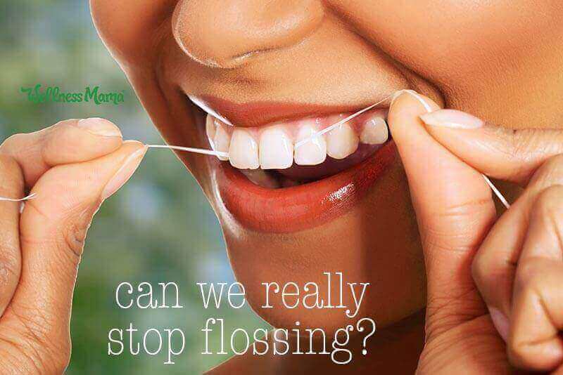 Can we really stop flossing
