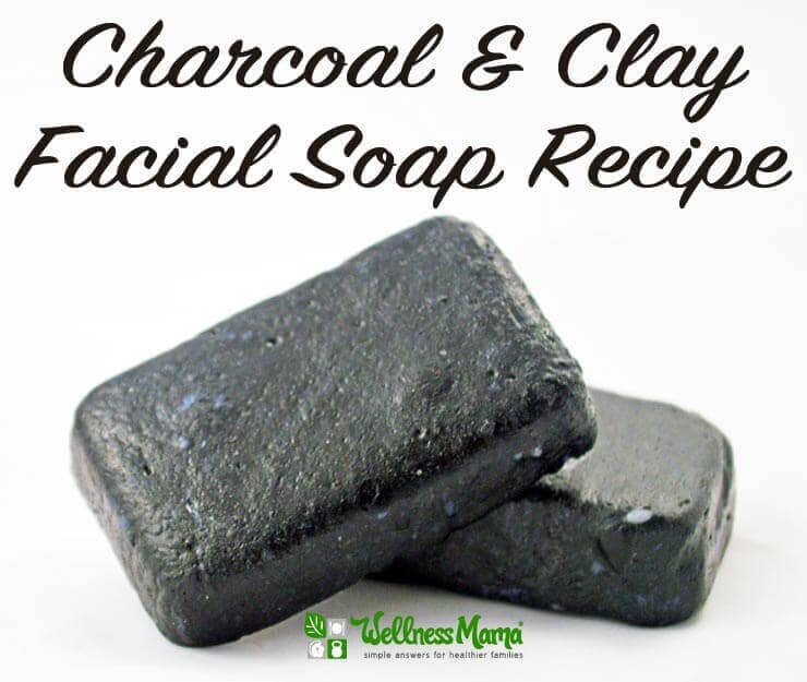 Charcoal and Clay Facial Soap Recipe
