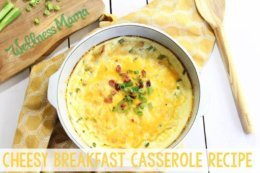 Cheesy breakfast casserole recipe