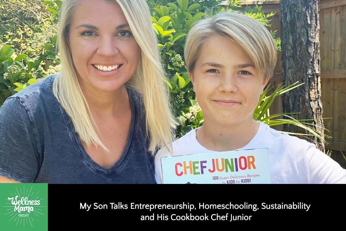 My Son Talks Entrepreneurship, Homeschooling, Sustainability and his Cookbook Chef Junior