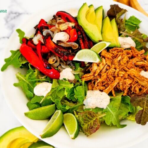 Chicken Fajita Salad Bowls