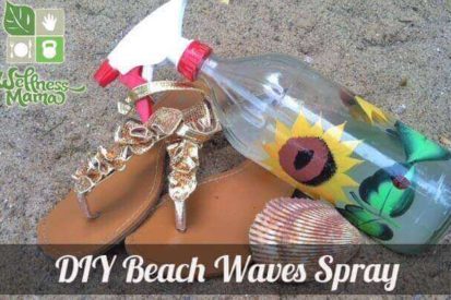 DIY Beach Waves Sea Salt Spray Recipe