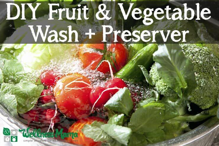 DIY Fruit and Vegetable Wash and Preserver