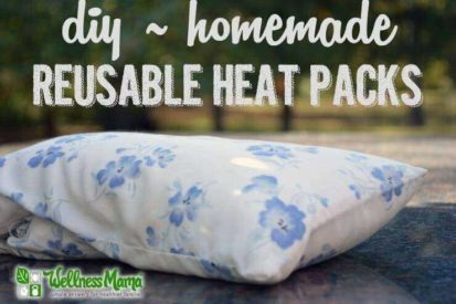 DIY homemade Reusable Heat Packs with Rice