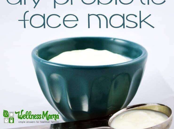 DIY probiotic face mask