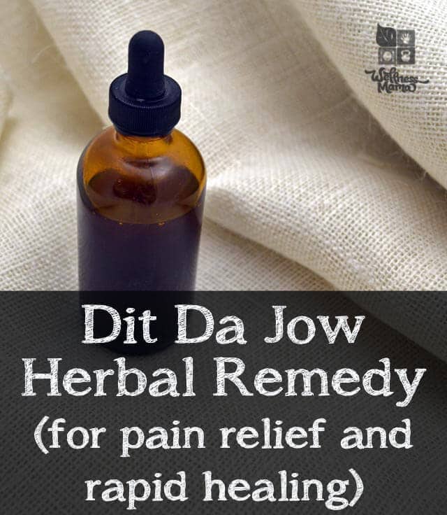 Dit Da Jow herbal remedy for pain relief and rapid healing