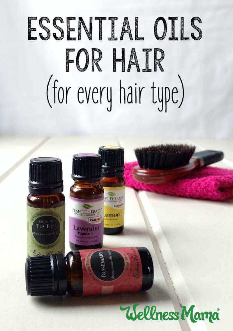 Using essential oils for hair is a great way to improve hair over time. Try Lavender, Peppermint, Rosemary, Cedarwood and others for great hair!