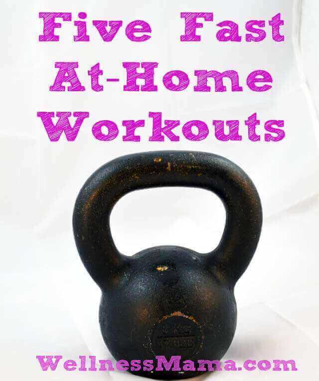 Five Fast At Home Workout Ideas that are simple and possible with small kids