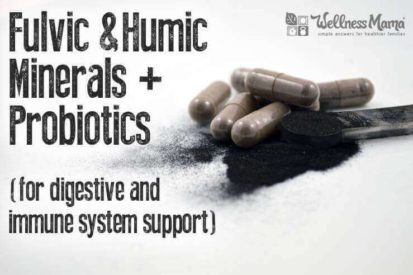 Fulvic and Humic Minerals or Acids plus Soil Based Probiotics for digestive and immune support