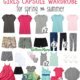 Girls Capsule Wardrobe for Spring and Summer