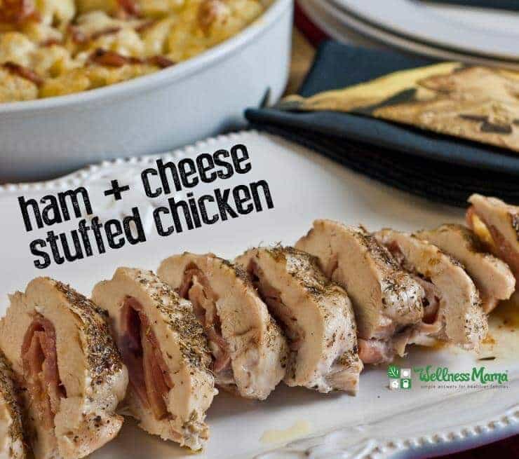 Ham and Cheese Stuffed Chicken Breast