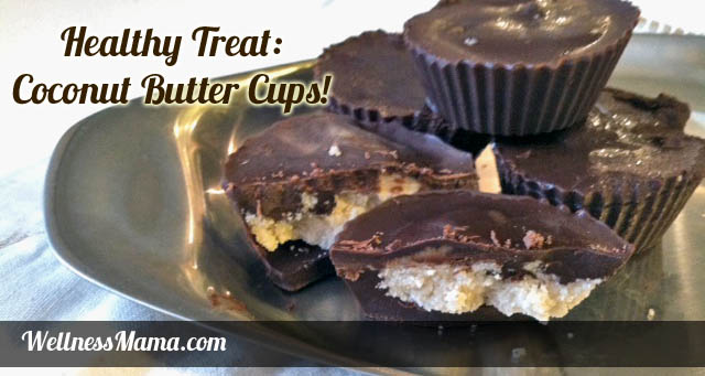 Healthy Coconut Butter Cups Recipe