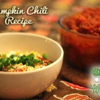 Healthy and delicious pumpkin chili recipe- kid approved