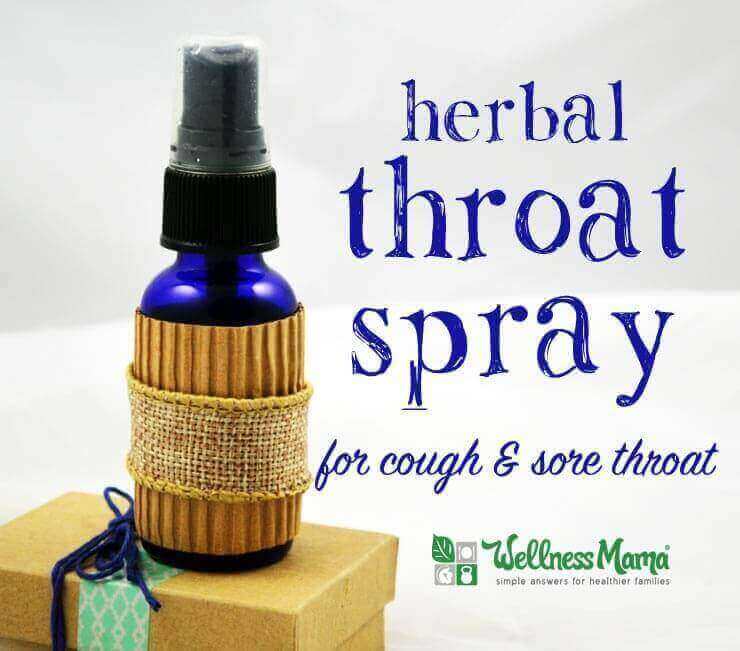 Herbal Throat Spray Recipe