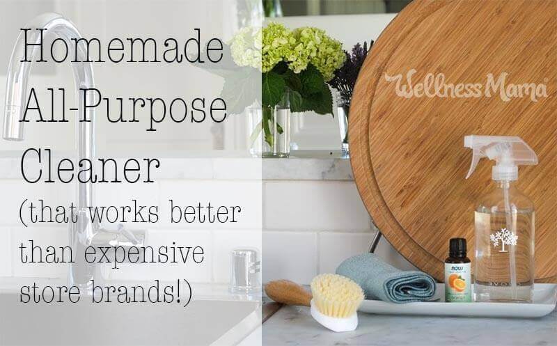Homemade All-Purpose Cleaner Recipe
