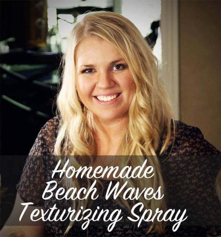 DIY Sea Salt Spray For Hair