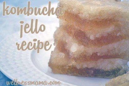 Homemade Kombucha Jello Recipe