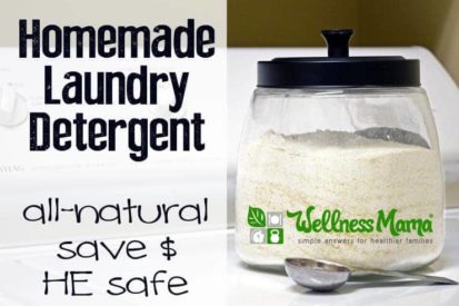 Homemade Laundry Detergent - HE safe - natural
